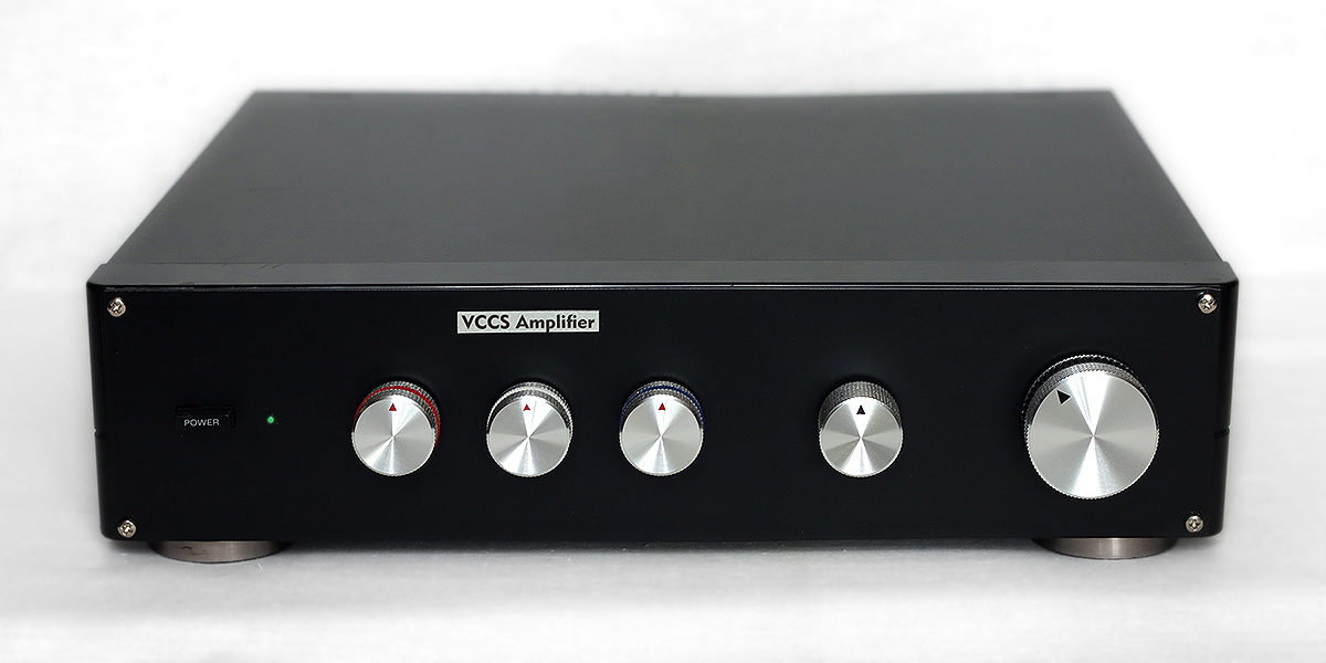 JBA-011 stereo. VCCS audio Amplifier (voltage-controlled current source, ИТУН). Class AB. Three band EQ (+/- 20dB). 1 input. Trans ~100W (+/- 28V). Hand made 2019. Weight-5,0kg. 355x90x320mm (unavailable)